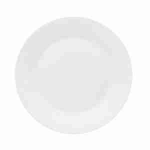 plato de mesa d26cm blanco porcelana