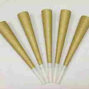 corneta dorada x 6unidades