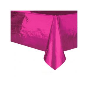 Mantel metalizado rosado