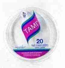 plato tami 23cm x20 unidades