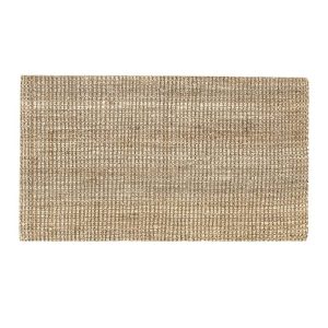 Alfombra rectangular de yute