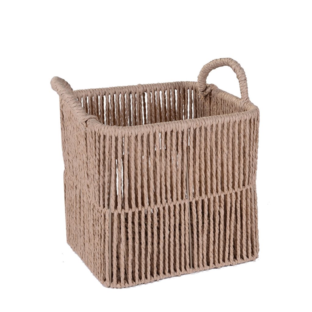 Cesto 27x27x25cm ratan natural 1 Cesto 27x27x25cm ratan natural