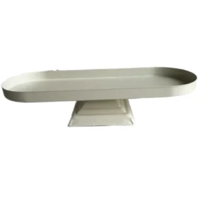 BANDEJA C/SOPORTE BAJO 20x10x6CM BLANCO