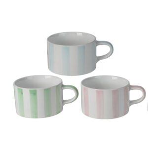 mug diseños colores rayas pastel