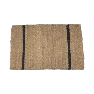 Alfombra rect. lineas seagrass 80x50cm bicolor
